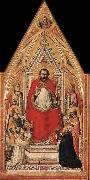 GIOTTO di Bondone St Peter Enthroned oil painting on canvas